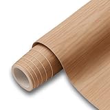 Revestimiento de Vinilo Autoadhesivo Profesional para Pared, Cocina y Baños – Ancho Exclusivo 124 cm – Madera Roble Natural – BW1241 – Envío desde España - 124 x 100 cm
