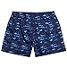 Dminyak Mens Swim Trunks Quick Dry Bathing Suit Swim Shorts - Shark Print Board Shorts Swimwear, Size XL