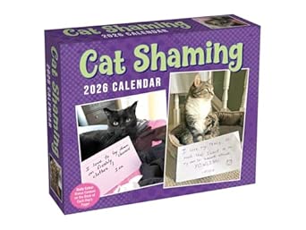 Cat Shaming 2026 Day-to-Day Calendar