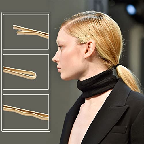 Mbmomnus 150pcs Bobby Pins Blonde 7cm/2.75in Hair Grips Hair Pins Long Kirby Grips Hair Clips for Women Girls Hair Accessories Ideal for All Types Makeup & Hair Styling - Image 3