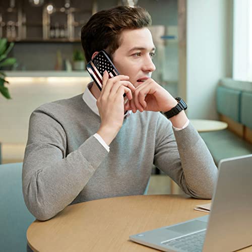 Jycuhtcl For Blu View 2 Phone Case 5.5"(B130Dl), American Flag Patriotic Soldier Personalized Design, Shockproof Slim Lightweight For Blu View 2 Protective Tpu Cover #TOP3