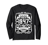 Photo Gallery vintage 1947 78 years old gifts for men 78yr 78th birthday maglia a manica Photo Gallery vintage 1947 78 years old gifts for men 78yr 78th birthday maglia a manica