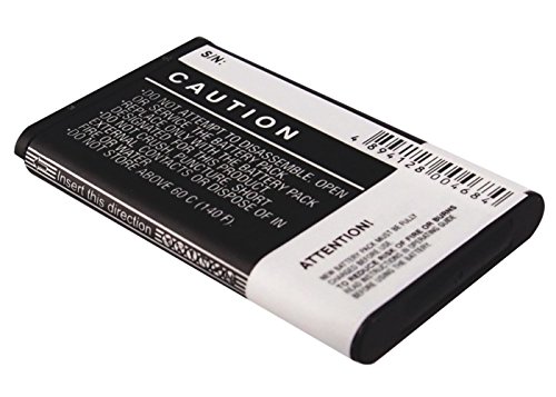 1100mAh Battery Replacement for Nokia 6015i 6103 3155i E50 6152 6019i N-Gage 2125 6015 6235 6275 6155i 2116 Nokia 2865 N-Gage QD 6165 3152 6275i 6265 6012 2128i 6256 6236i 2126i 2115i BL-6C (3.7V) - Thumbnail 3