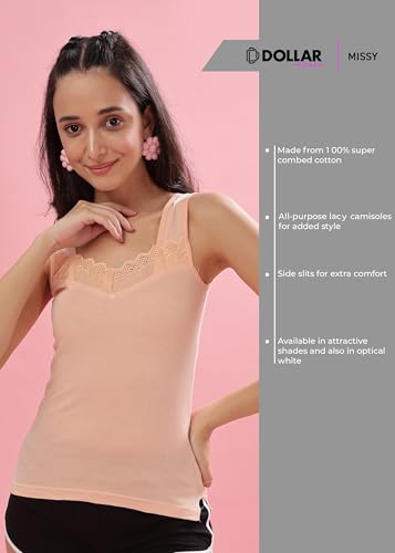 Image of Dollar Missy Pack of 1 Women's Combed Cotton Camisole