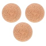 ballon foot bois MatéRiau Naturel En LièGe: Fabriquées en liège, ces boules de baby-foot offrent une surface lisse et une prise en main confortable, améliorant la maniabilité et le contrôle lors des parties sur table de baby-foot