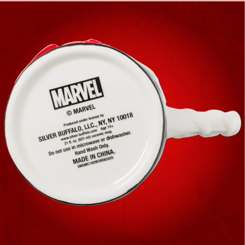 Silver Buffalo Marvel Spider-Man Shape of a Hero, 3D Sculpted Mug, 20oz by Silver Buffalo - Used condition - Image 4