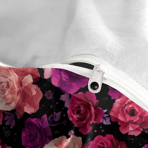 Parure de lit mariage romantique microfibre hypoallergique - 8