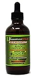 100% Pure Cold Pressed Jamaican Black Castor Oil Extra Virgin Peppermint Oil Original Dark 4 oz /...