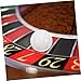 Toyvian 3Pcs Precision Roulette Wheel Beads Resin Game Parts for Roulette Game Enhance Gameplay Experience Beads for Poker Table Games