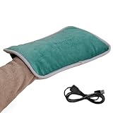 Bolsa calentadora de Manos eléctrica - Calentador de Manos con Almohadilla eléctrica | Manguito Calefactor de grafeno USB para manoss | Equipo de Invierno, Oficina, Camping, Compras, Calor portátil