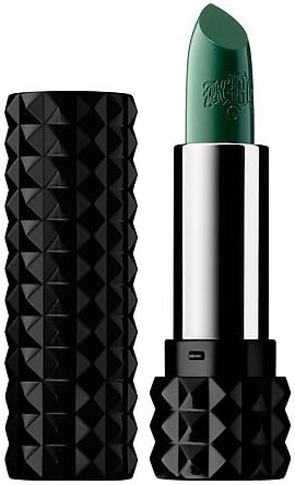 Studded Kiss Lipstick # Plan 9 - opaque, deep sea-foam green