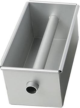 1 PCS Long Cake Baking Pan Aluminium Alloy Square Bread Loaf Pan with Center Tube Cake Tools