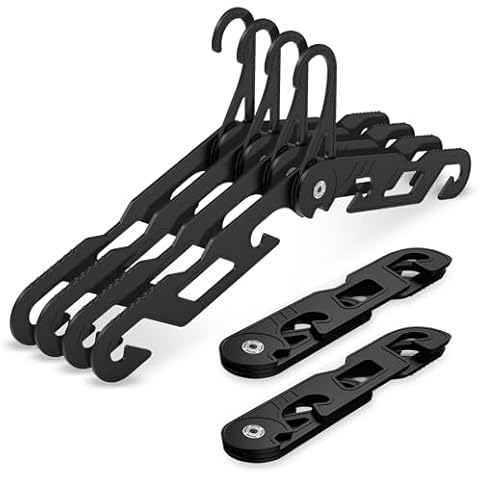 NICEDACK Portable Folding Clothes Hangers Cover