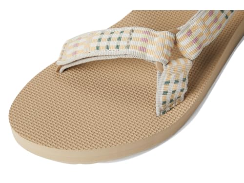 Image of Teva Women's Original Universal Sport Sandal, Modern Check Taupe, 7