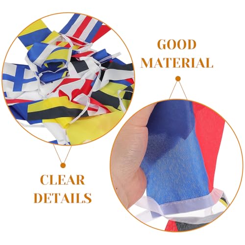 Drapeaux de Code International en Tissu Résistant pour Yachts haut de gamme - 4