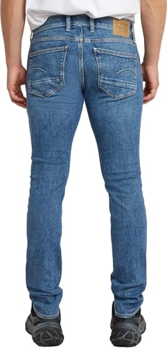 G-STAR Raw - Mens Revend FWD Skinny Jeans, Color Faded Summer Sky, Size: 34W x 34L2