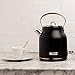 Haden Heritage 1.7 Liter Stainless Steel Electric Water Kettle Bundled with 2 Slice Wide Slot Stainless Steel Toaster, Black & Copper