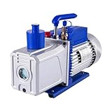 Pompe à vide robuste : 6 pi³/min 1/2 CV - Débit d'air : 6 pi³/min, deux étages ; Puissance : 1/2 CV ; Vide limite : 0,3 Pa. 9 pi³/min 1 CV – Débit d'air : 9 pi³/min, deux étages ; Puissance : 1 CV ; Vide limite : 0,3 Pa. Nos pompes à vide sont fabriquées en alliage d'aluminium robuste pour plus de durabilité et de robustesse. Le puissant moteur en cuivre fournit une puissance continue et la base antichoc assure un fonctionnement stable.