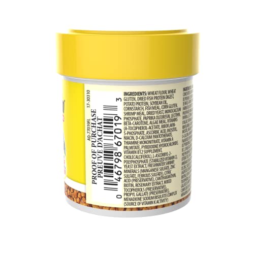 Tetra BettaMin Small Pellets 1.23oz, 34g Orange - Image 6