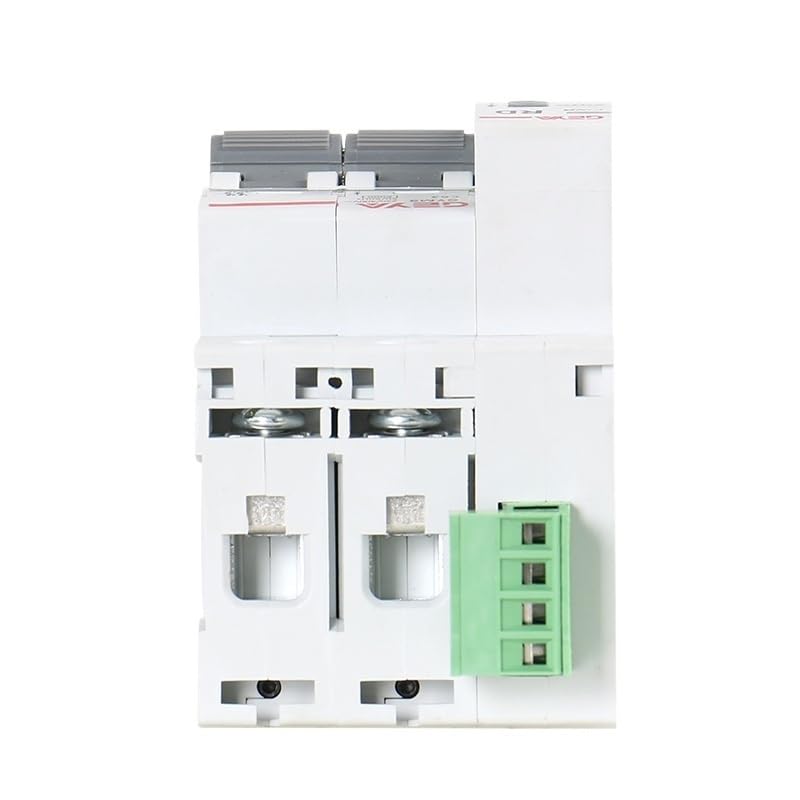 Diferencial Superinmunizado,Diferencial GYM9 2P MCB Con Dispositivo De Reenganche Automático, Disyuntor Reinicio, Reconectador Uso Apto Para Hogar Inteligente(GRD9L-R-DC12V-Auto,2P-MCB-40A)