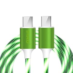 Green LED Flowing Type C to Type C