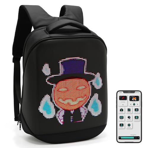 Ruconla LED Backpack with Programmable Color Display