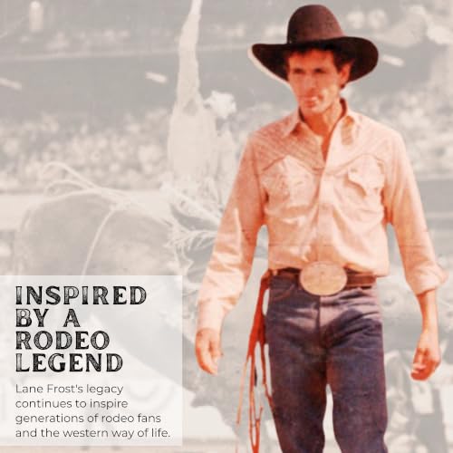 Image of Lane Frost Flat 6-Panel Western Trucker Hats for Men & Women