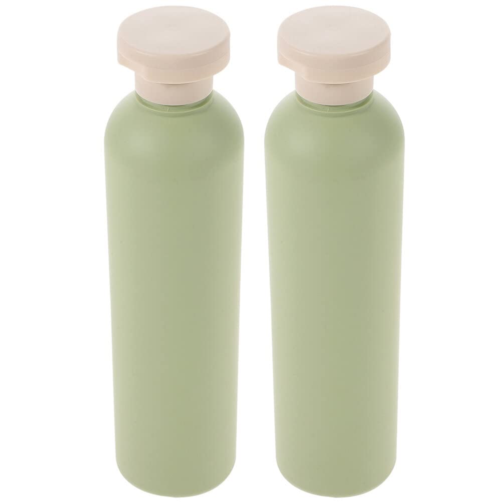 Ipetboom Refillable Travel Squeeze Bottles - 2PCS 9.1oz Toiletries Lotion Container Squeeze Bottles - Squeezable Travel Size Containers for Shampoo Conditioner