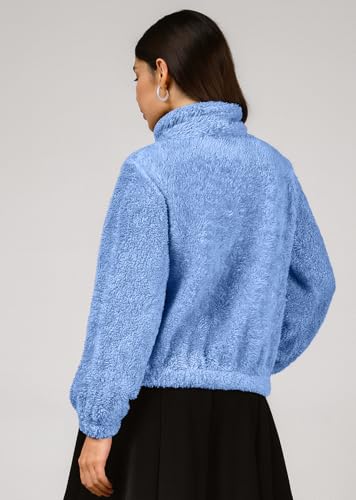 Image of THE DRY STATE Women's Fur Pull Over With High Neck