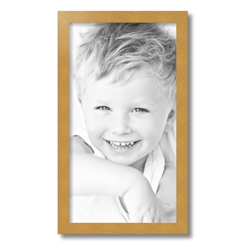 ArtToFrames 12x22 inch Classic Gold Picture Frame, 2WOM0066-76808-YGLD-12x22