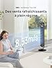 Dreo Ventilateur Colonne Silencieux, Puissant Vitesse 8,53 m/s, Ventilateurs Tour de 106cm avec Télécommande, 9 Vitesses, 4 Modes, Minuterie 12H, Oscillant à 90° pour Grande Chambre