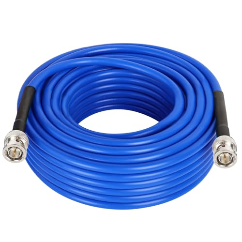 Image of XRDS -RF SDI Cable 50 FT, HD-SDI / 3G-SDI / 6G-SDI BNC to BNC Digital Video Cable, High-Speed Signal Transmission, Low Signal Loss for Broadcast, Studio, Surveillance & HD Video Systems