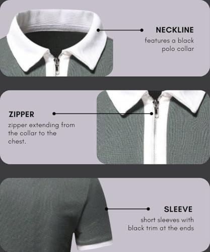 Image of GRECIILOOKS Men's Polycotton Regular Fit T-Shirt | Polo T Shirt for Men | Casual T Shirts