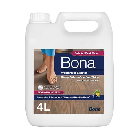 Bona Wood Floor Cleaner Liquid Refill, 4 Litre Cover