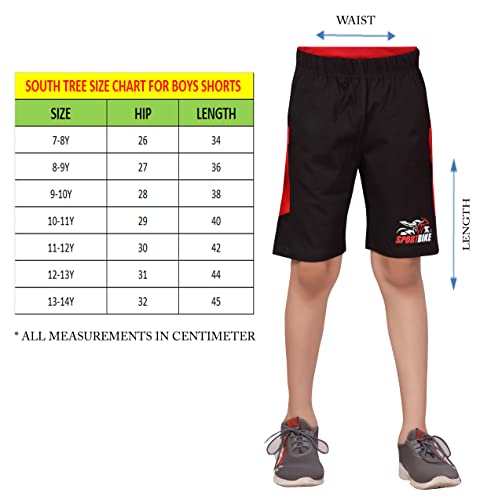 Image of SOUTH TREE Boys Shorts with Pocket (Pack of 4)