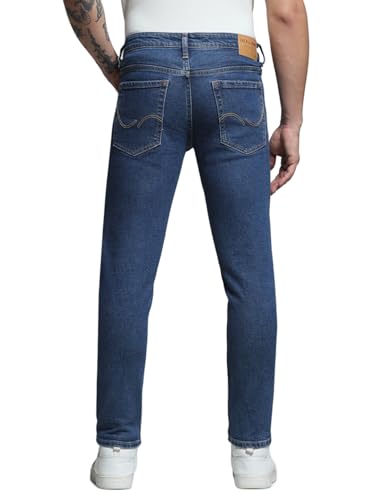 Image of JACK & JONES Men Slim Fit Low Rise Jeans
