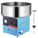 Commercial Cotton Candy Machine w/Cart Electric Cotton Candy Floss Maker - 110V for the Perfect...