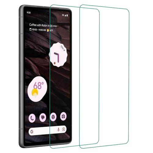 HYGMOCC Protector de pantalla para Google Pixel 7A (no para Google Pixel 7 Pro, Google Pixel 7) con película de vidrio templado 9H Anti-huellas dactilares Anti Scratch Bubble Free[Paquete de 2]