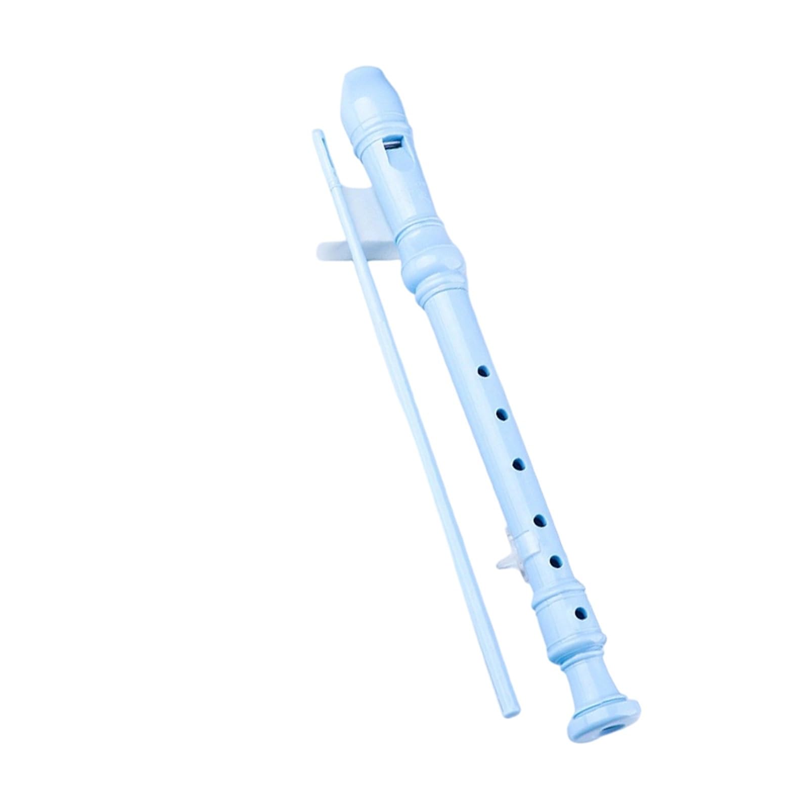 Flet Prosty Altowy W Tonacji F (palcowanie Niemieckie) 6 otworowy Instrument Dęty ABS Flety Proste Dla Początkujących(Blue)