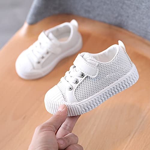 Little Boys Girls Lightweight Sports Shoes Mesh Breathable Flat Household Casual Slip On Canvas Shoes for Kids2