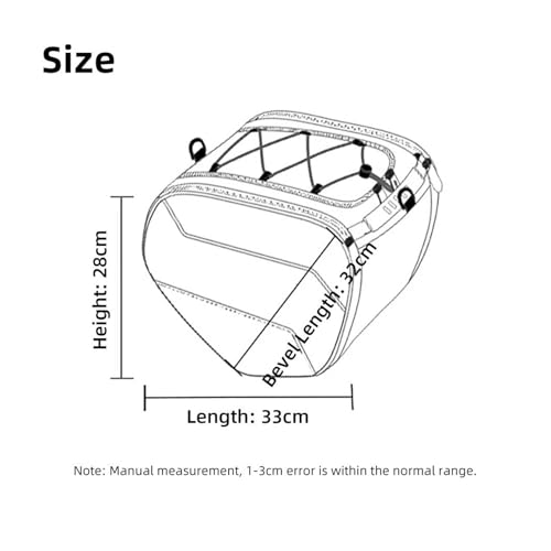 Falta de espacio resuelta con bolsa frontal de 15L para equipaje en X-MAX y NMAX 3