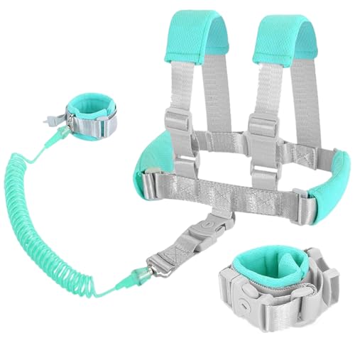 2 em 1 Pulseira Guia Infantil + Mochila Colete Guia De Segurança Com Trava Criança Autismo Bebê Pulseira Anti Perda Coleira Infantil GRUPO FIRST SHOP