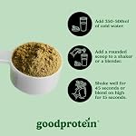 Good Protein Greens Superfood Powder Juice - 100% Natural Digestive Enzyme Greens Powder | Vegan Non-GMO Gluten Free Vitamins Green Powder - Organic Alfalfa Wheat Barley Grass Spirulina Powder | 225g Tropical Fruit
