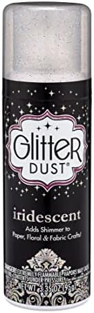 Glitter Dust Ultra Fine Glitter Spray, Iridescent