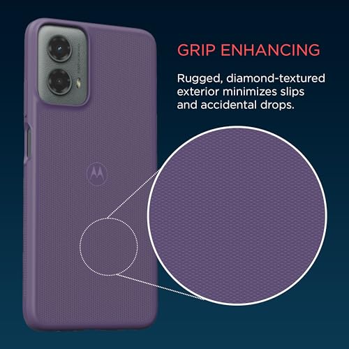 Image of Motorola Moto G 5G (2024) Textured Protective Case- Daybreak | Precision fit Shock Absorbing Cases for Enhanced Phone Grip, Style, Drop Protection