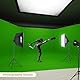 EMART Foto Hintergrund Ständer 9 x 2,1m, Stabiler Fotohintergrund Ständer mit 308° Rotationssystem, Hintergrundsystem Fotografie für Studio Video Photo