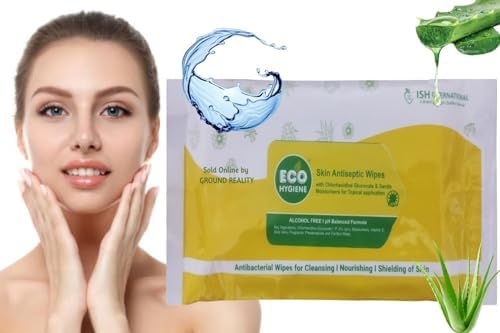 Bath Wet Wipes Towelettes with Aloe Vera and Vitamin E. Large Size Easy Bath Wet Wipes for Adults, Patients and Baby. Microwaveable Pack of 1 (10 Pulls)