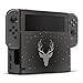 DeinDesign Skin kompatibel mit Nintendo Switch Folie Sticker Winter Glitzer Look Hirsch