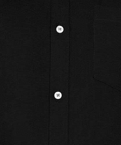 Image of MILDIN Men's Pure Cotton Striped Printed Shirt with Spread Collared Neck Full Sleeve Curved Hemline Button Closure and Regular Fit | Shirt for Man