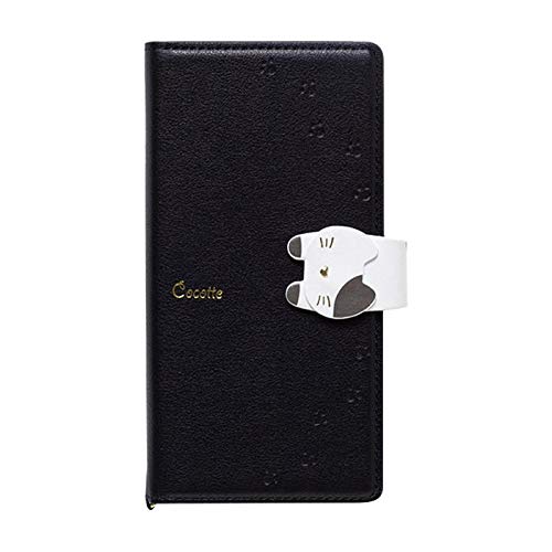 NATURALdesign �}���`�^�C�v�蒠�^�P�[�X L-size Cocotte Black